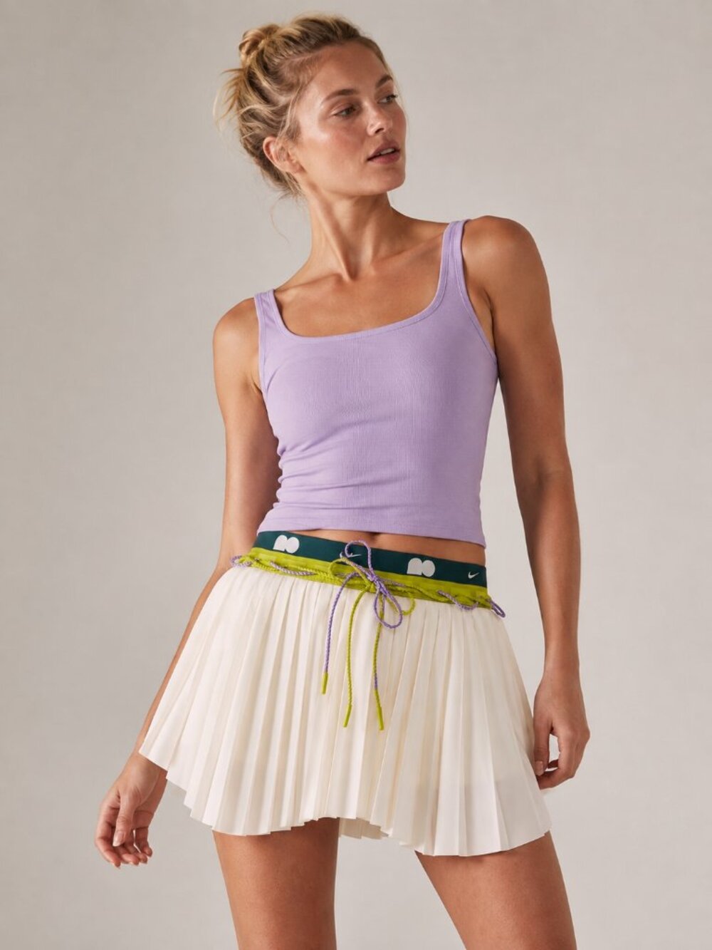 Naomi Osaka x NIKE Tennis 2-in-1 Skirt Skort in Coconut Milk NEW NWT